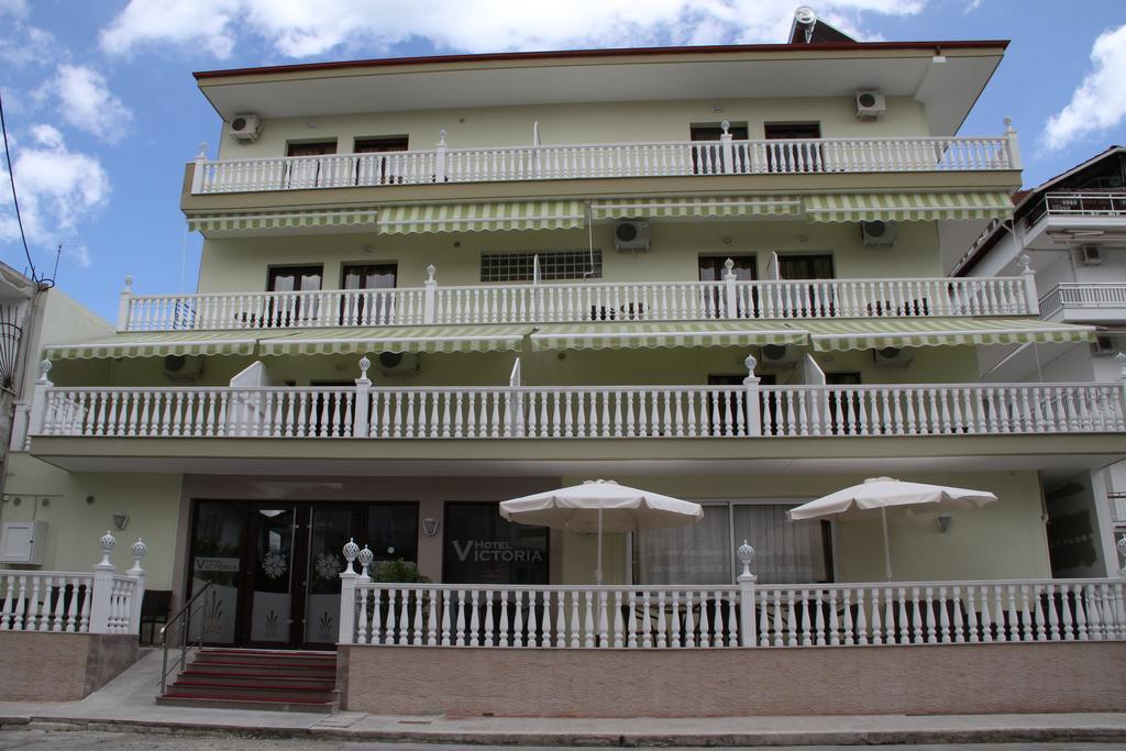 Viktoria Hotel Paralía Buitenkant foto